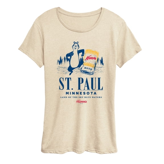 Hamms - St. Paul Minnesota - Women's Short Sleeve Graphic T-Shirt