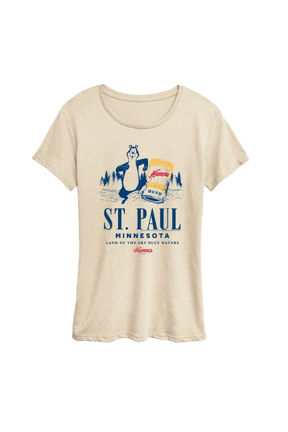 Hamms - St. Paul Minnesota - Women's Short Sleeve Graphic T-Shirt