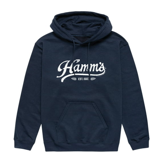 Hamm's - Vintage Logo - Men's Fleece Pullover Hoodie