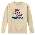 thumbnail image 1 of Hamms - Winter Hamms Bear - Men's Crew Fleece Sweatshirt, 1 of 3