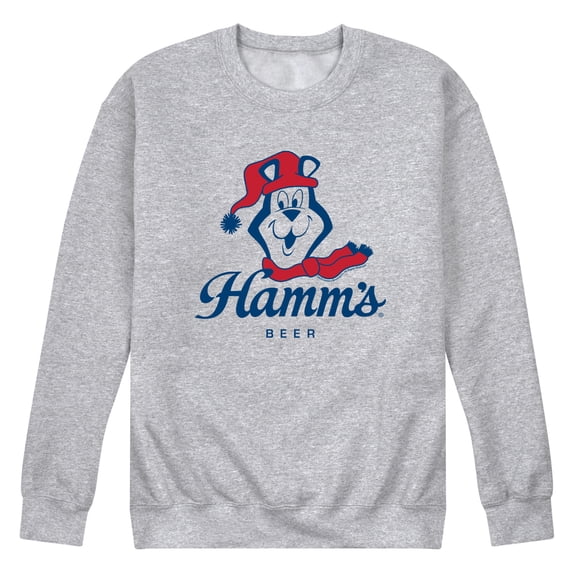 Hamms - Winter Hamms Bear - Men's Crew Fleece Sweatshirt
