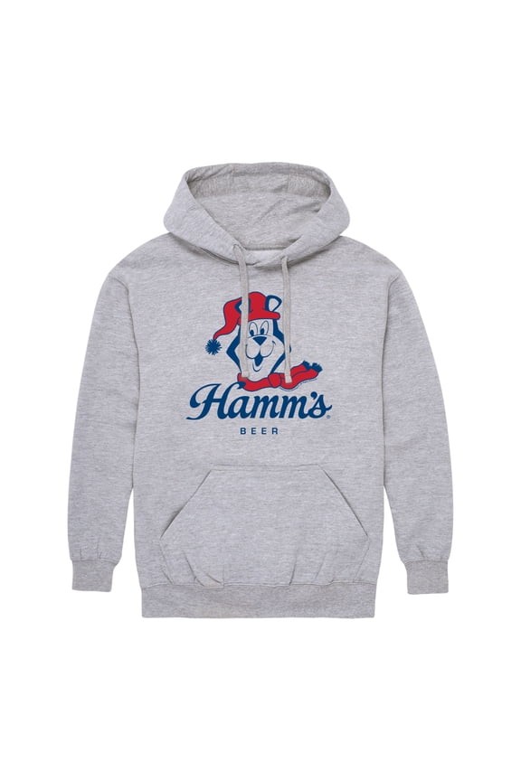 Hamms - Winter Hamms Bear - Men's Fleece Hoodie Sweatshirt