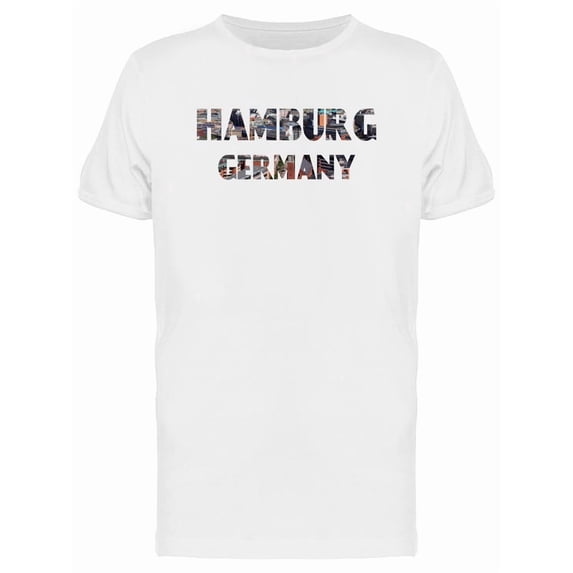 Hamnurg Germany Lovers Quote T-Shirt Men -Image by Shutterstock, Male Large