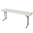 thumbnail image 1 of Hampden Furnishings Baldwin Collection 18" x 72" Folding Seminar Training  Table, Grey, 1 of 6