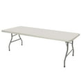 thumbnail image 1 of Hampden Furnishings Baldwin Collection 30" x 96" Folding Table, Plastic/ Steel, Grey, 1 of 6