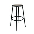 thumbnail image 1 of Hampden Furnishings Felix Collection 30-inch Steel Stool, Black, Easy Assembly, 1 of 1