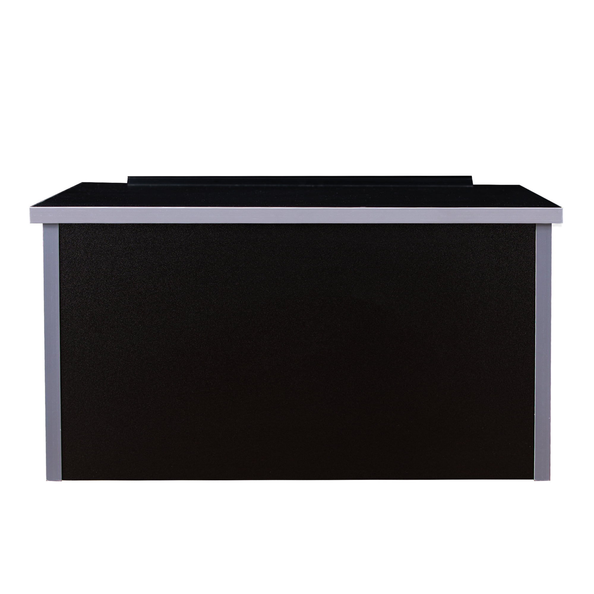 Hampden Furnishings Hudson Tabletop Lectern, Compact Presentation Podium, Black