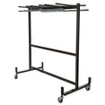 thumbnail image 1 of Hampden Furnishings Preston Table, Chair & Coat Rack Storage Cart with Checkerette Bars, 1 of 4