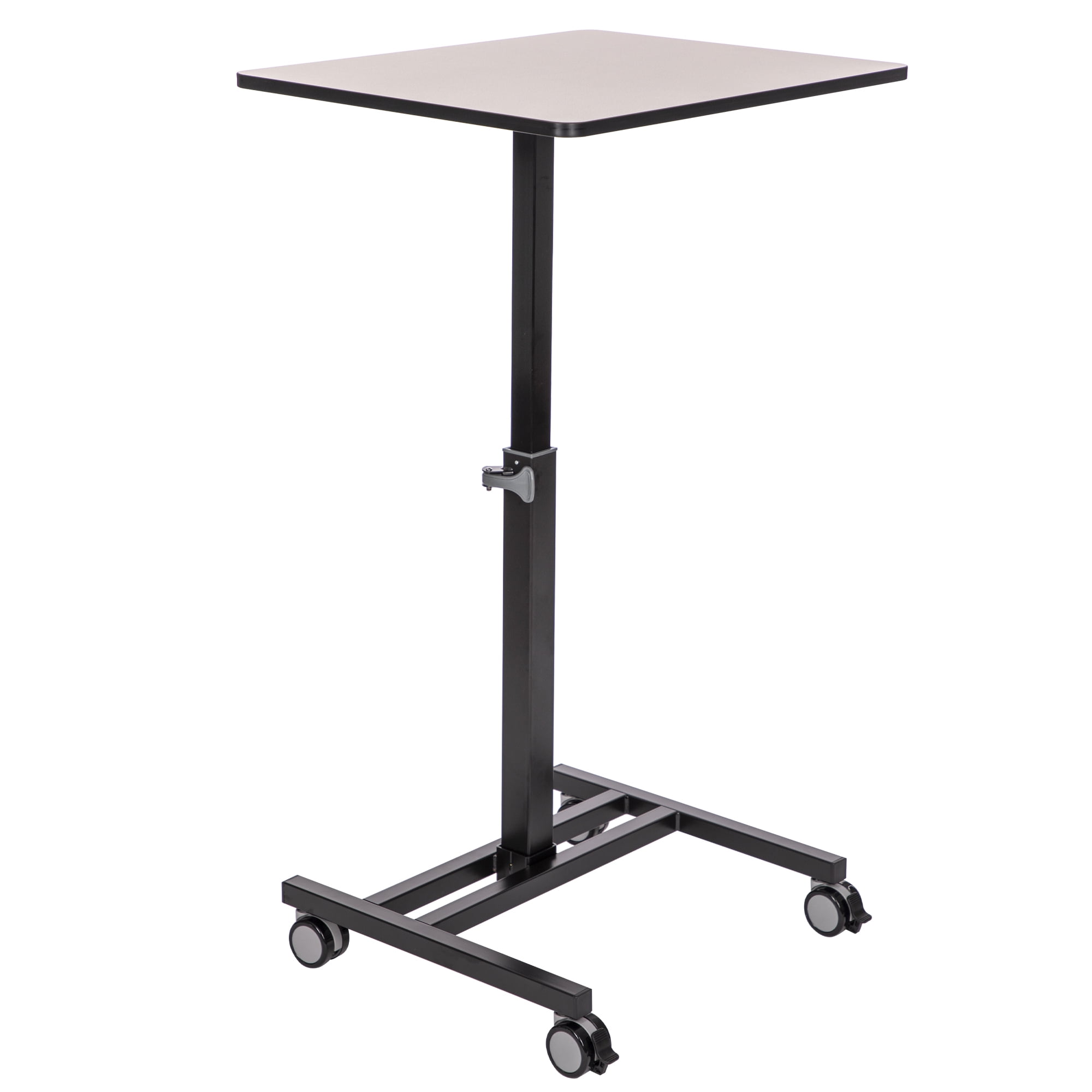 Hampden Furnishings Sit And Stand  Hight Adjustable Accomadesk With Casters