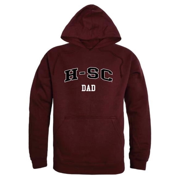 Hampden-Sydney College Mens Dad Hoodie, Maroon - Small