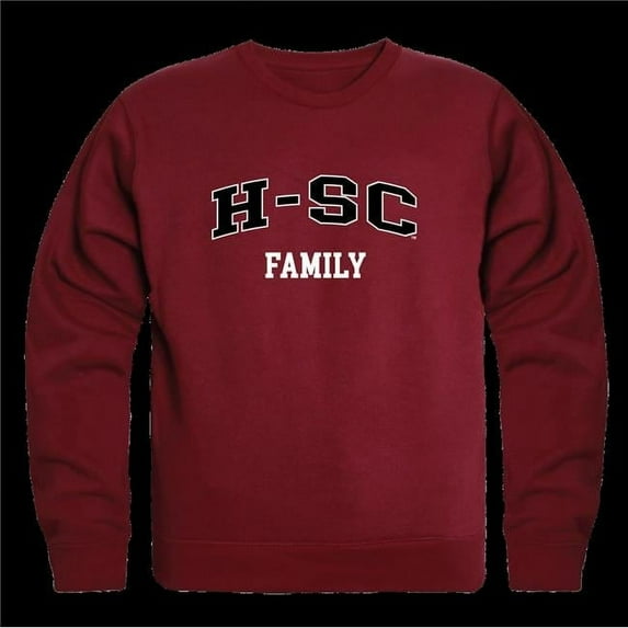 Hampden Sydney College Tigers Family Crewneck Sweatshirt, Maroon - Small