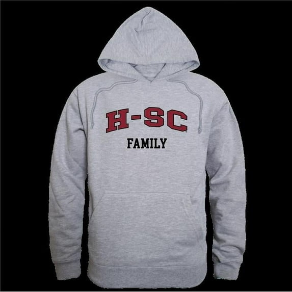 Hampden Sydney College Tigers Family Hoodie, Heather Grey - Medium