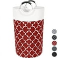 thumbnail image 1 of Large Laundry Hamper With Long Reinforced Handles, Collapsible Freestanding Clothes Hamper, Basket for Bedroom Bathroom Storage Containers for Home, 1 of 6