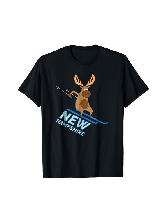 Hampshire Nh Skiing Winter T-Shirt