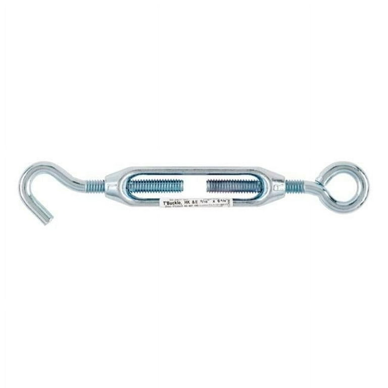 Hampton Zinc-Plated Aluminum/Steel Turnbuckle 275 lb Hampton Zinc-Plated Aluminum/Steel Turnbuckle 275 lb