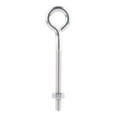 thumbnail image 1 of Hampton 02-3456-441 Bolt Eye Closed with Stainless Steel Hex Nut  0.25 x 4 in. - pack of 10, 1 of 1