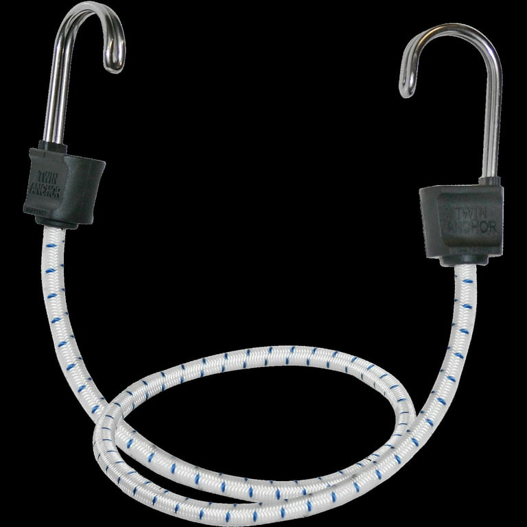 18 in. Bungee Cord Marine Twin Anchor with Stainless Steel Hook 18 in. Bungee Cord Marine Twin Anchor with Stainless Steel Hook