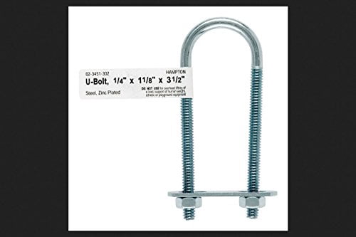 BOLT U 1/4"1-1/8"X3.5"