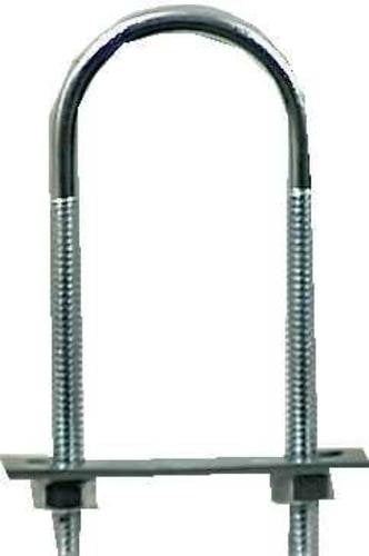 BOLT U 1/4"X1-3/8"X3.31" by HAMPTON MfrPartNo 02-3451-304