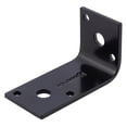 thumbnail image 1 of Hampton 5038517 1.5 x 1.67 x 0.125 in. Steel Inside & Outside Corner Brace, Black, 1 of 6