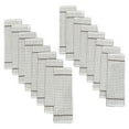 thumbnail image 1 of Hampton 16-Piece Check Dishcloth Set in Grey, 1 of 3