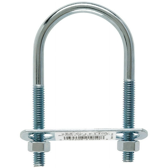 U-BOLT 5/16"X2"X3.69"ZN