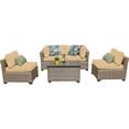 thumbnail image 1 of Hampton 5 Piece Outdoor Wicker Patio Furniture Set 05c, 1 of 7