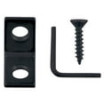 thumbnail image 1 of Hampton 5021187 0.75 x 0.75 x 0.75 in. Black Steel Inside L Corner Brace, Pack of 25, 1 of 2