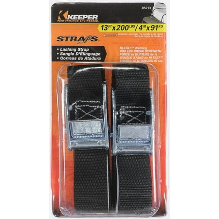 Hampton 85213 Fully Adjustable Lashing Strap, 200 lb 13 ft L x 1 in W