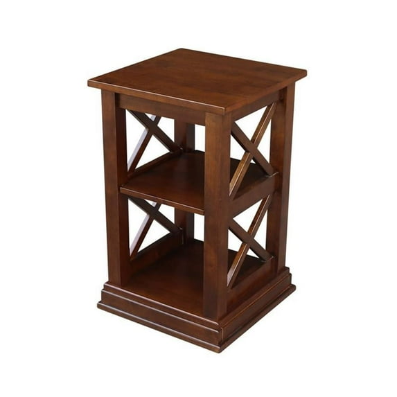 International Concepts Hampton Accent Table With Shelves