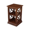 thumbnail image 1 of International Concepts Hampton Accent Table With Shelves, 1 of 6