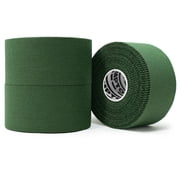 Hampton Adams Hunter Green Athletic Sports Tape 3-Pack features strong easy-tear 45ft rolls with no sticky residue for athletes, trainers, fingers, ankles, workouts, and sports support.