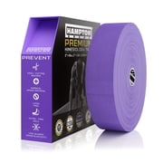 Hampton Adams | As Seen on Shark Tank | Elastic Kinesiology Tape Bulk Roll | 135ft Uncut | Supports & Protects Muscle Wrist Knee Shoulder Back Plantar Fasciitis | Waterproof Hypoallergenic Purple