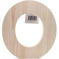 thumbnail image 1 of Hampton Art Chunky Wood Letter 8"-O, 1 of 1