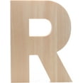 thumbnail image 1 of Hampton Art Chunky Wood Letter 8"-R, 1 of 6
