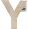 thumbnail image 1 of Hampton Art Chunky Wood Letter 8"-Y, 1 of 1