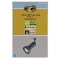 thumbnail image 1 of Hampton Bay 1-Light Black Integrated LED Large-Step Linear Track Lighting Head, 1 of 3
