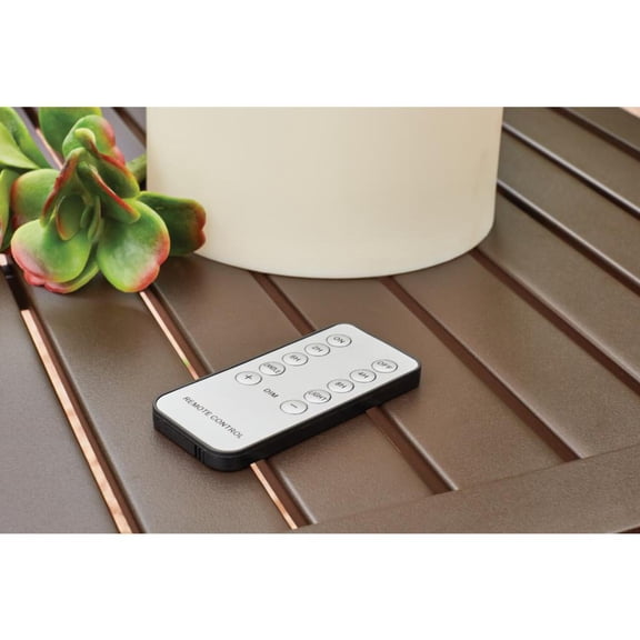 Hampton Bay 10-Button Outdoor Patio Candle Remote Control White