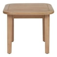 thumbnail image 1 of Hampton Bay 17.72 in. Orleans Eucalyptus Wood Outdoor Side Table, 1 of 4