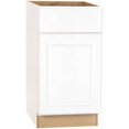 thumbnail image 1 of Hampton Bay 2478249 Base Cabinet, White, 18X24 In., 1 of 1