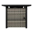 thumbnail image 1 of Hampton Bay 30 in. Outdoor Steel Propane Black Gas Fire Pit Table, 1 of 4