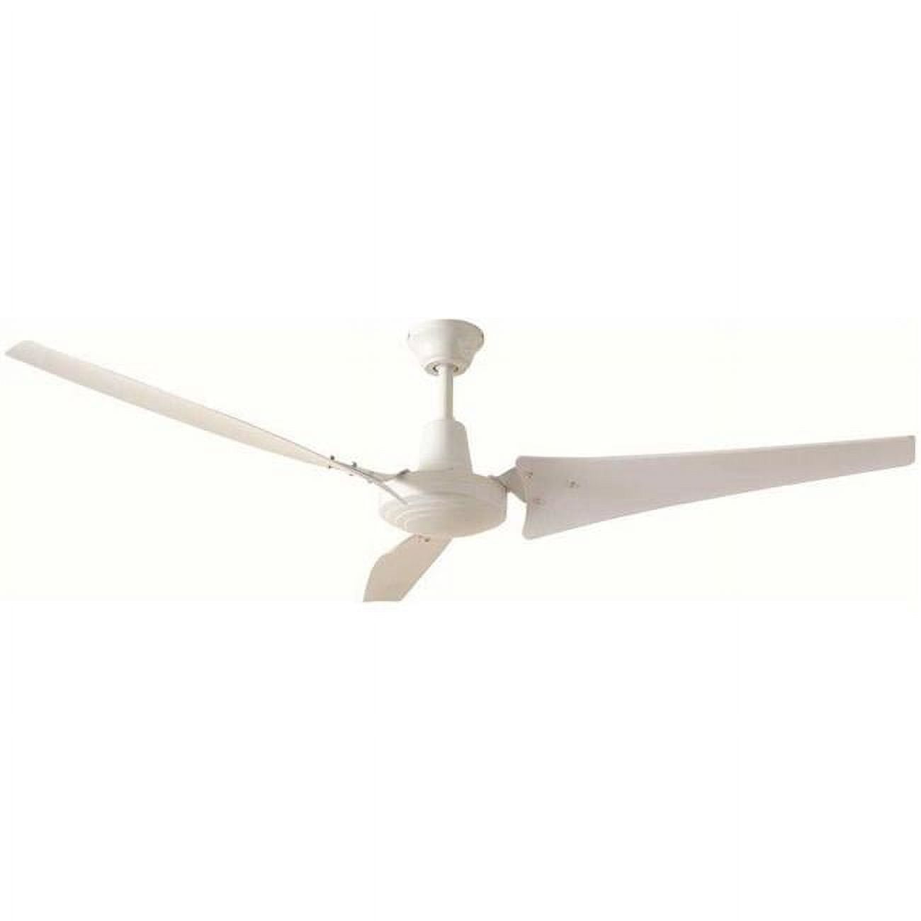 Hampton Bay 37860 60 in. Industrial Indoor Ceiling Fan with Wall  Control\u0026#44; White - Walmart.com, image size:1300x1300