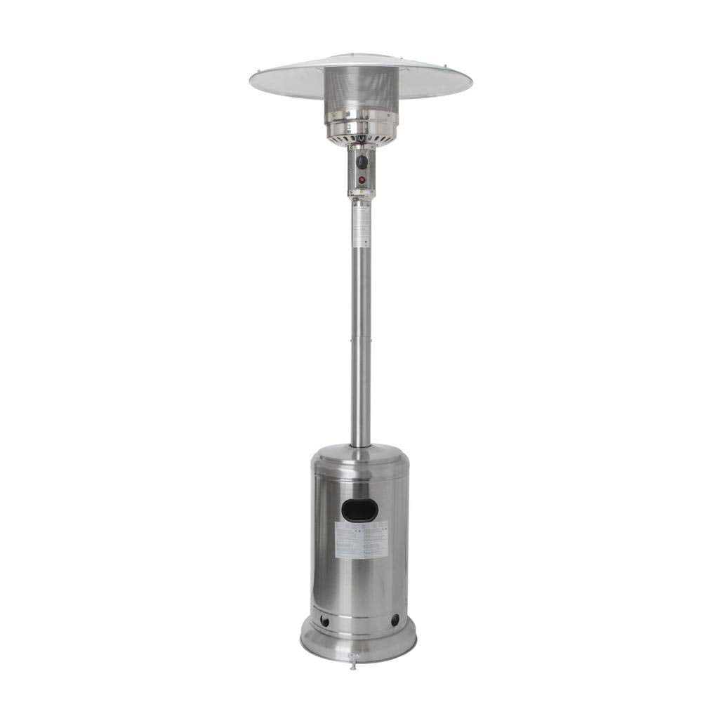 Hampton Bay 48000 Btu Stainless Steel Patio Heater - Walmart.com