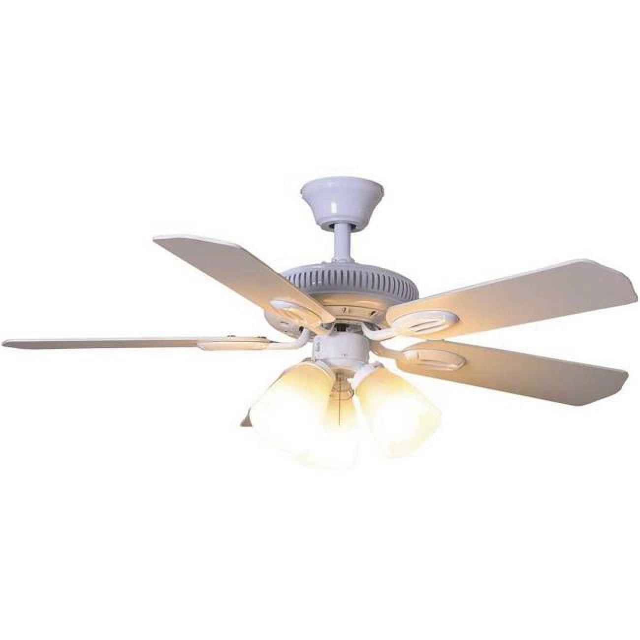 Hampton Bay AM212I-WH 42 in. Glendale Indoor Ceiling Fan with
