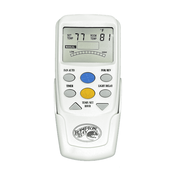 Hampton Bay CHQ7096T Remote Control with YELLOW light button by MFP