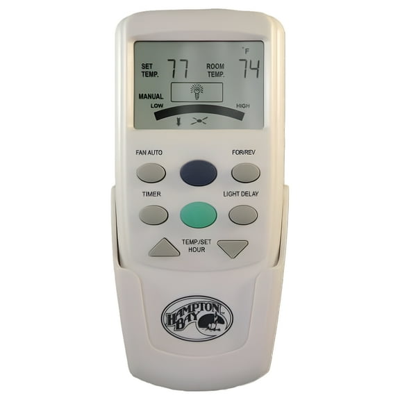 Hampton Bay CHQ7096T Thermostatic Remote Control with Green Light Button by MFP