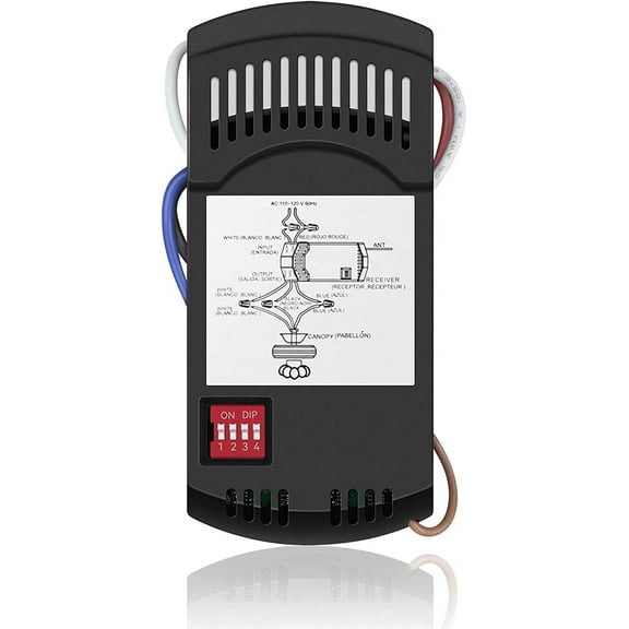 Hampton Bay Harbor Breeze Hunter Replacement Receiver , Fan28R Ceiling Fan Remote Control Receiver for FanHD5/UC7078T/CHQ7078T/FAN-35T/L3HFAN35T1/FAN-53T(Receiver only)