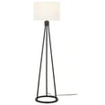 thumbnail image 1 of Hampton Bay Higgins 56.25 in. Black Tripod Floor Lamp with Round Base, 1 of 4