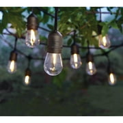 Hampton Bay Indoor/Outdoor 24 String Light with S14 Single Filament LED Bulbs