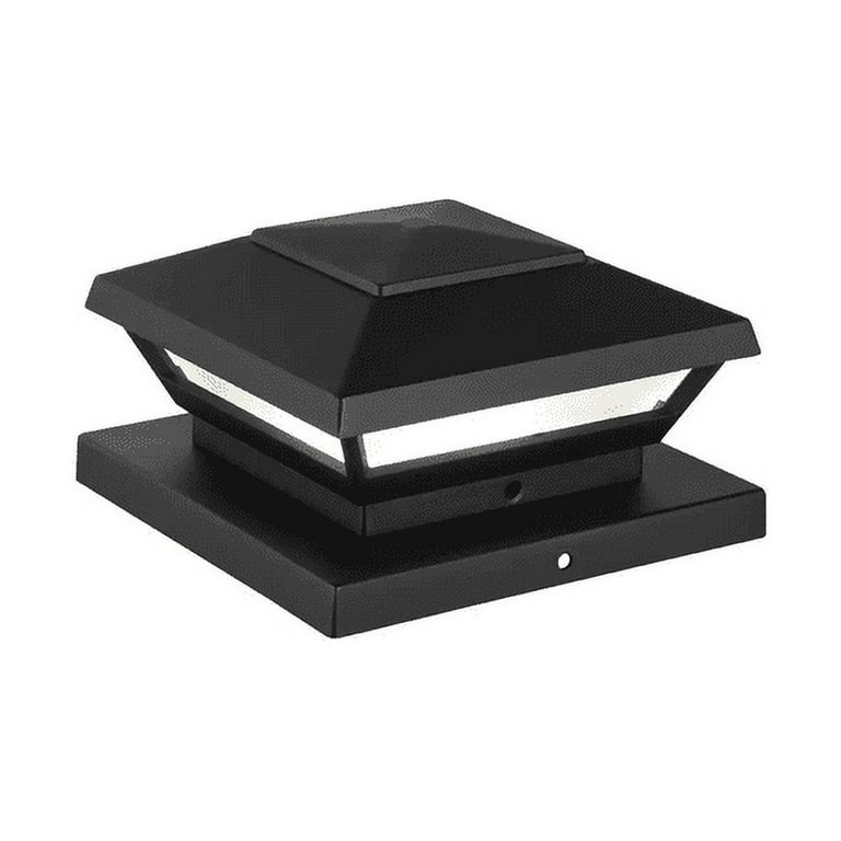 Hampton bay black integrated led deck light hot sale